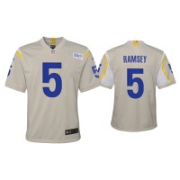 Youth Los Angeles Rams #5 Jalen Ramsey Bone Game Jersey Youth Los Angeles Rams #5 Jalen Ramsey Bone Game Jersey