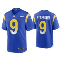 Youth Los Angeles Rams #9 Matthew Stafford Royal Game Jersey Youth Los Angeles Rams #9 Matthew Stafford Royal Game Jersey