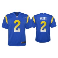 Youth Los Angeles Rams #2 Robert Woods Royal Game Jersey Youth Los Angeles Rams #2 Robert Woods Royal Game Jersey