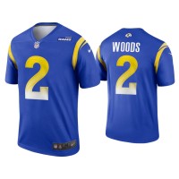 Men Los Angeles Rams #2 Robert Woods Royal Legend Jersey Men Los Angeles Rams #2 Robert Woods Royal Legend Jersey