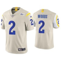 Men Los Angeles Rams #2 Vapor Limited Robert Woods Bone Jersey Men Los Angeles Rams #2 Vapor Limited Robert Woods Bone Jersey