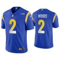 Men Los Angeles Rams #2 Vapor Limited Robert Woods Royal Jersey Men Los Angeles Rams #2 Vapor Limited Robert Woods Royal Jersey